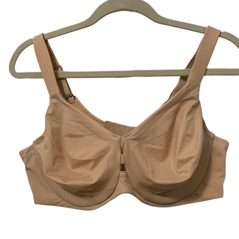 SPANX Cream Full-Coverage Bra with Molded Cups